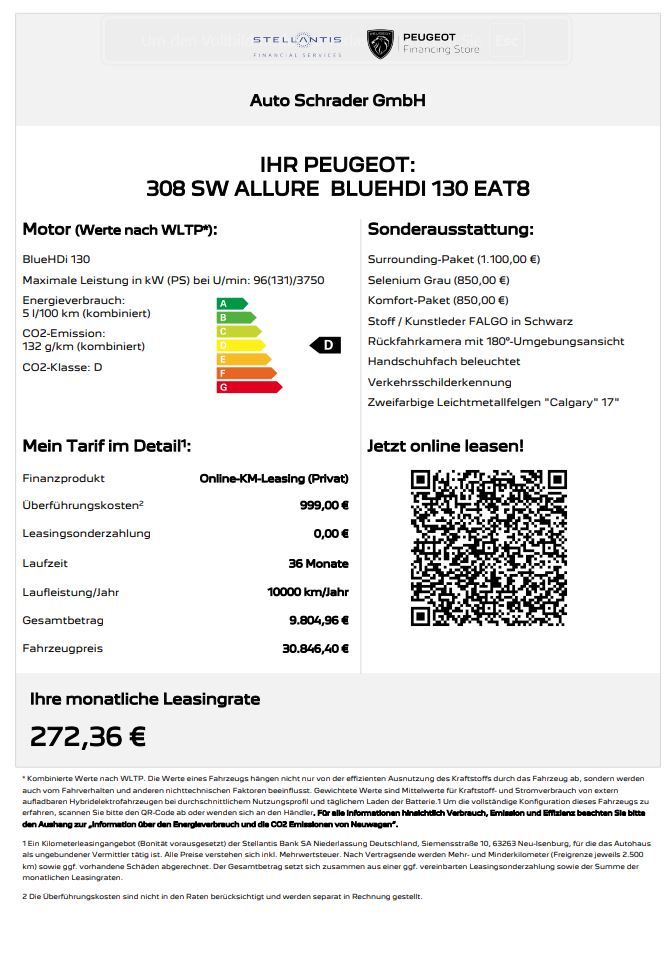 Peugeot 308 - Bild 9