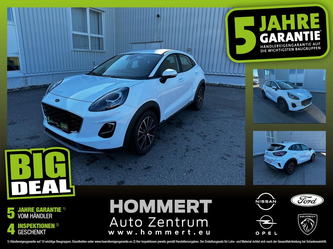 Ford Puma 1.0 EcoBoost Titanium ACC+LED+Navi+SHZ+Kam.