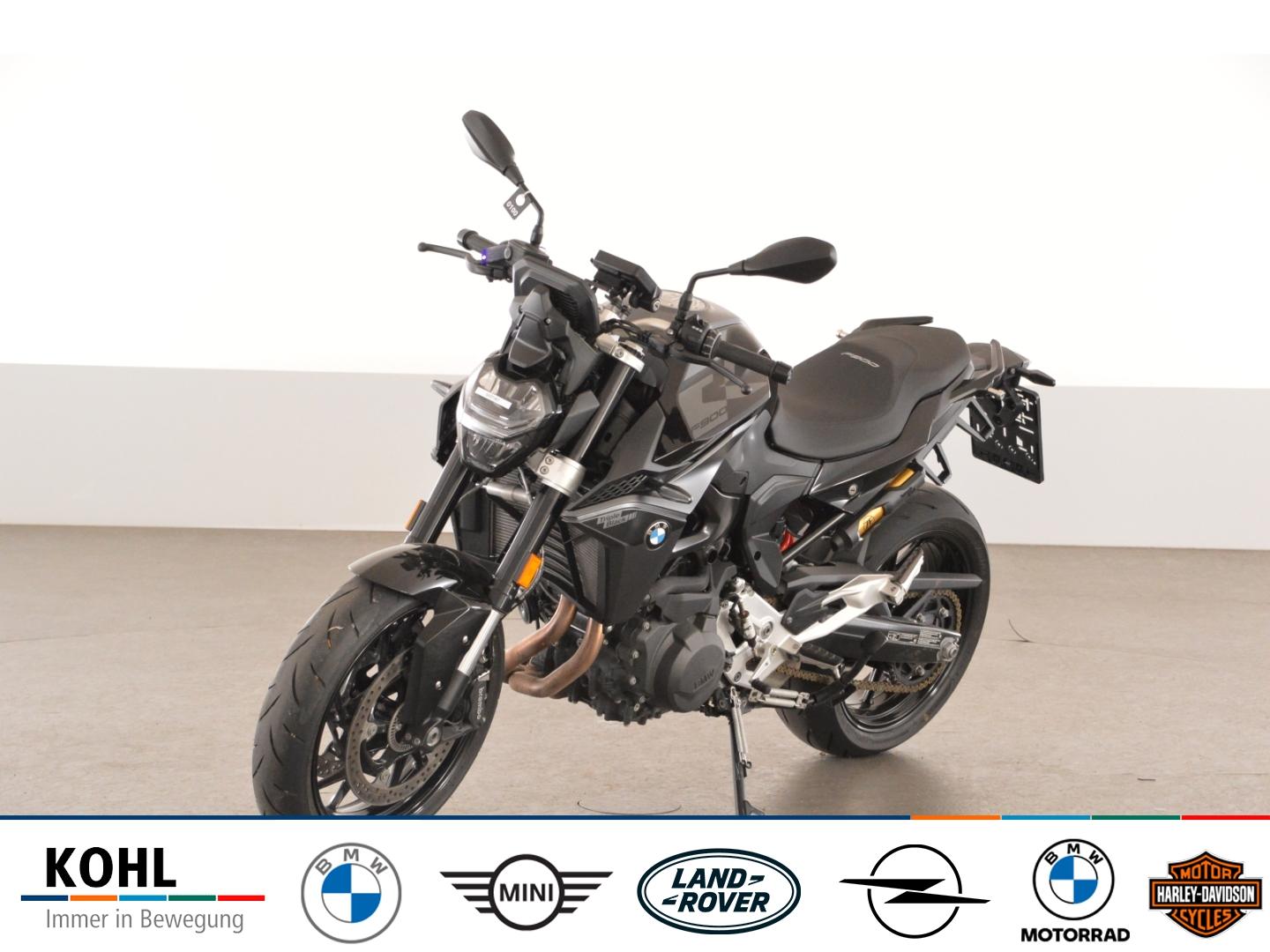 BMW F 900 R Triple Black + 4 Pakete
