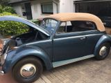 Volkswagen VW Käfer Cabrio Baujahr 1959 Atlas-Blau Or... - : Atlas
