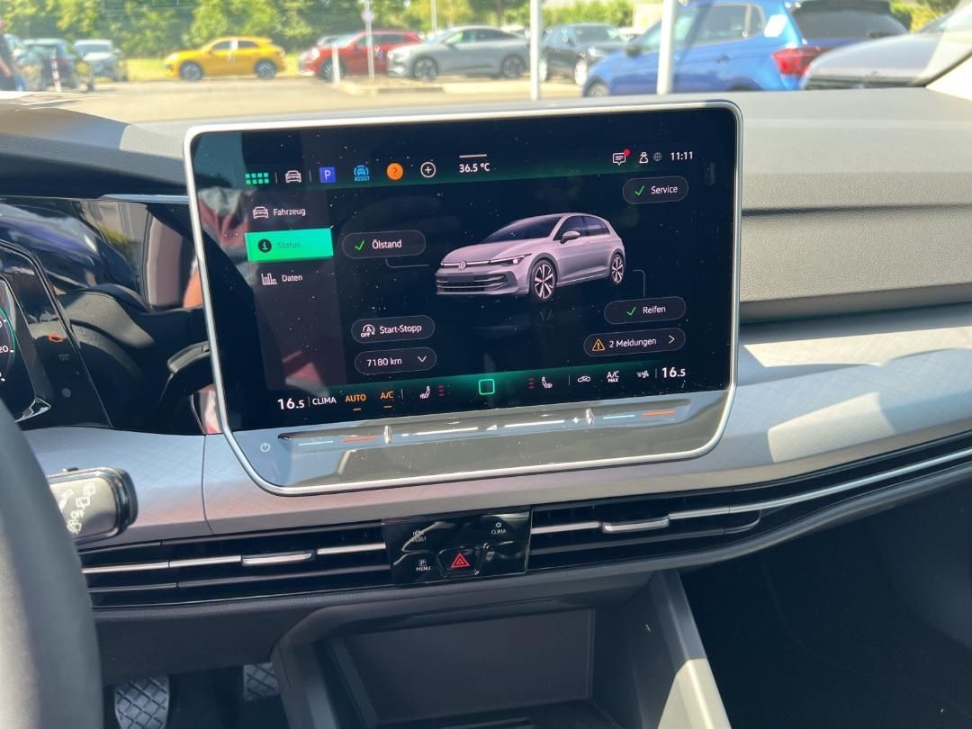 Fahrzeugabbildung Volkswagen Golf App-Connect.Climatronic.RFK.GJR.uvm. Kamera