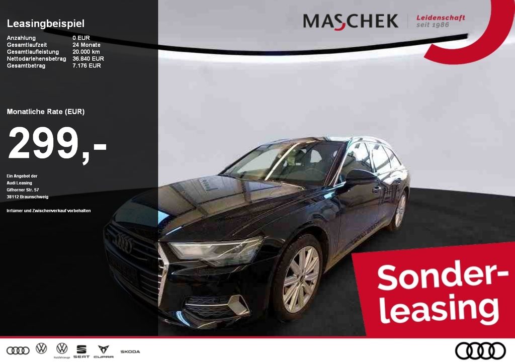 Audi A6 Avant Sport 45 TFSI Sonderleasing ohne zzgl K