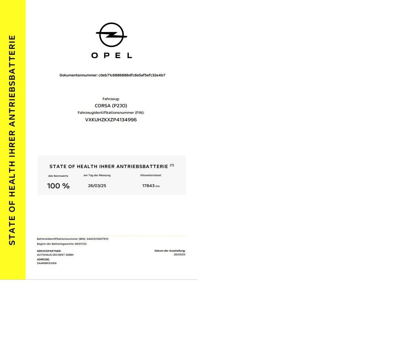 Fahrzeugabbildung Opel Corsa-e Elegance,Navi,Kamera,Sitzhzg,Allwetter