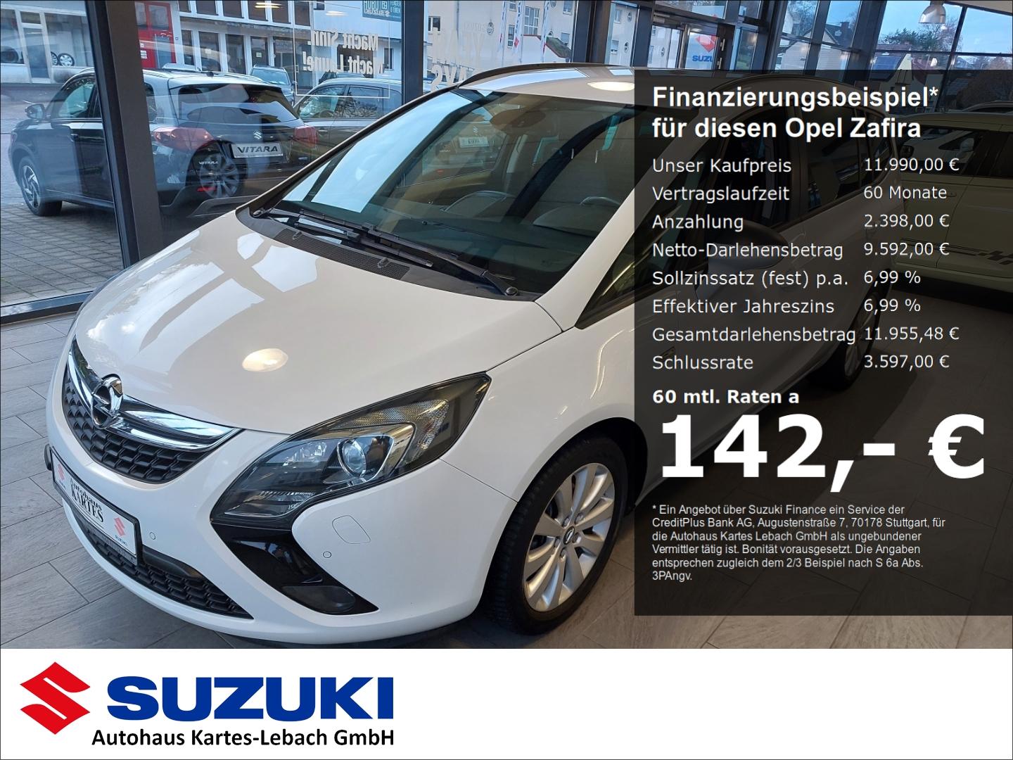 Opel Zafira C Tourer Style Kam AHK Nav SHZ Scheckheft