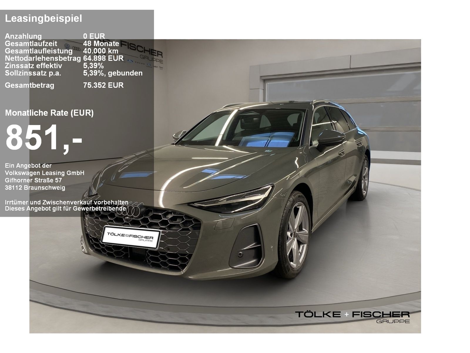 Audi A6 Avant 2.0 TDI W ACC AUT Virtual el.Heck 360