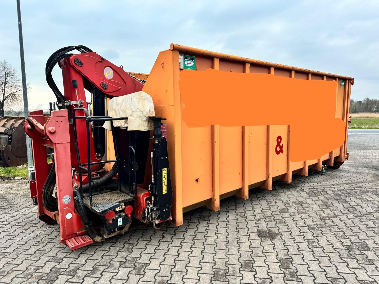 Andere Janzer Abroller mit Kran Taifun L150K