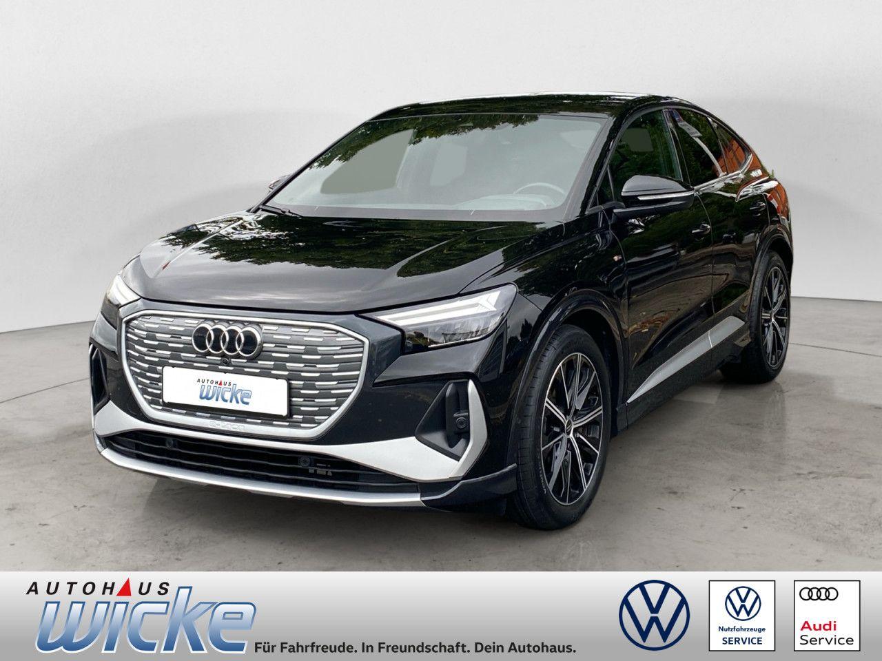 Audi Q4 50 e-tron Sportback NAVI KLIMA REAR VIEW HEAD