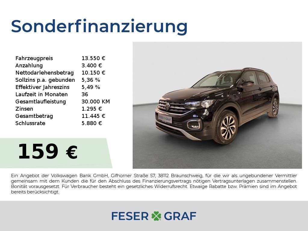 VW T-Cross TSI Active Navi Climatronic Winterpaket