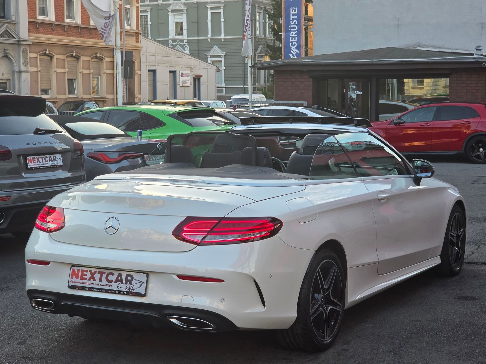 Mercedes-Benz C 180 AMG Line 9G-tronic Memory Night Leder SHZ foto 5