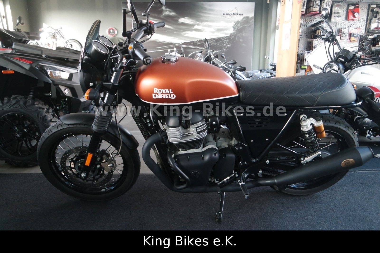Fahrzeugabbildung Royal Enfield Interceptor 650 - Öhlins - Zard Auspuff - TOP -