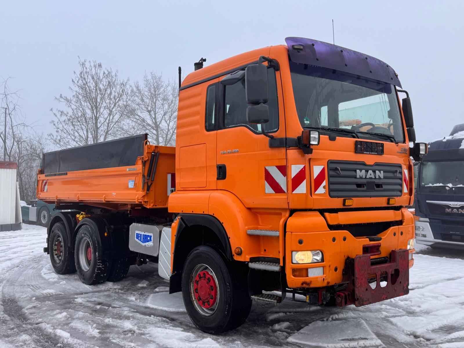 MAN TGA 28.430*6x4-4BL*MEILLER*WINTER*LENKACHSE*4x4*