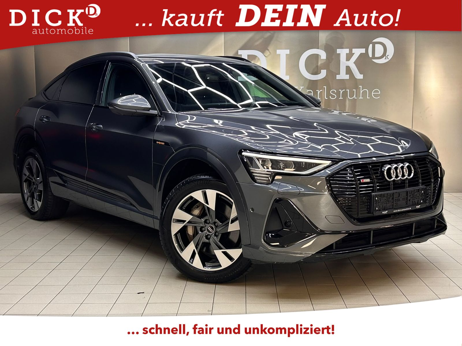 Audi e-tron Quatt S line SPORTBACK+PANO+HEAD+360+