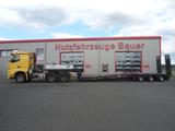 Fliegl SDS 510/Tiefbett-3-Achsen-Zwangsgelenkt/Hy-Rampe
