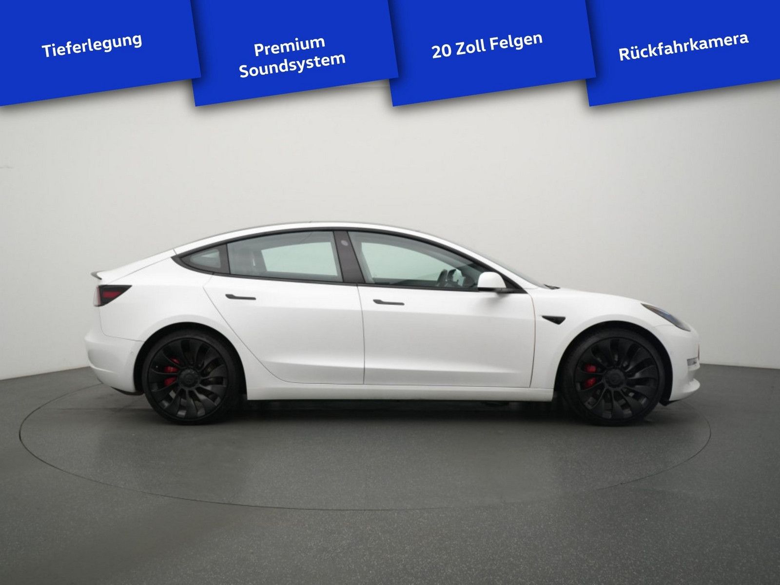 Tesla Model 3 Performance Dual AWD LEDER KAM SHZ LED foto 3