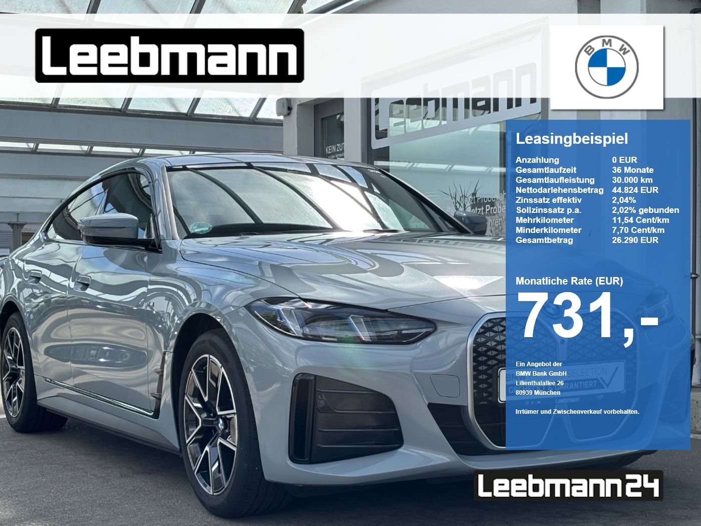 BMW i4 eDrive40 GC M-Sport HK 0,49% foto 1