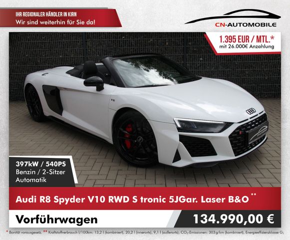 Audi R8 Spyder V10 RWD 5JGar. FINANZIERUNG ab 2,99%