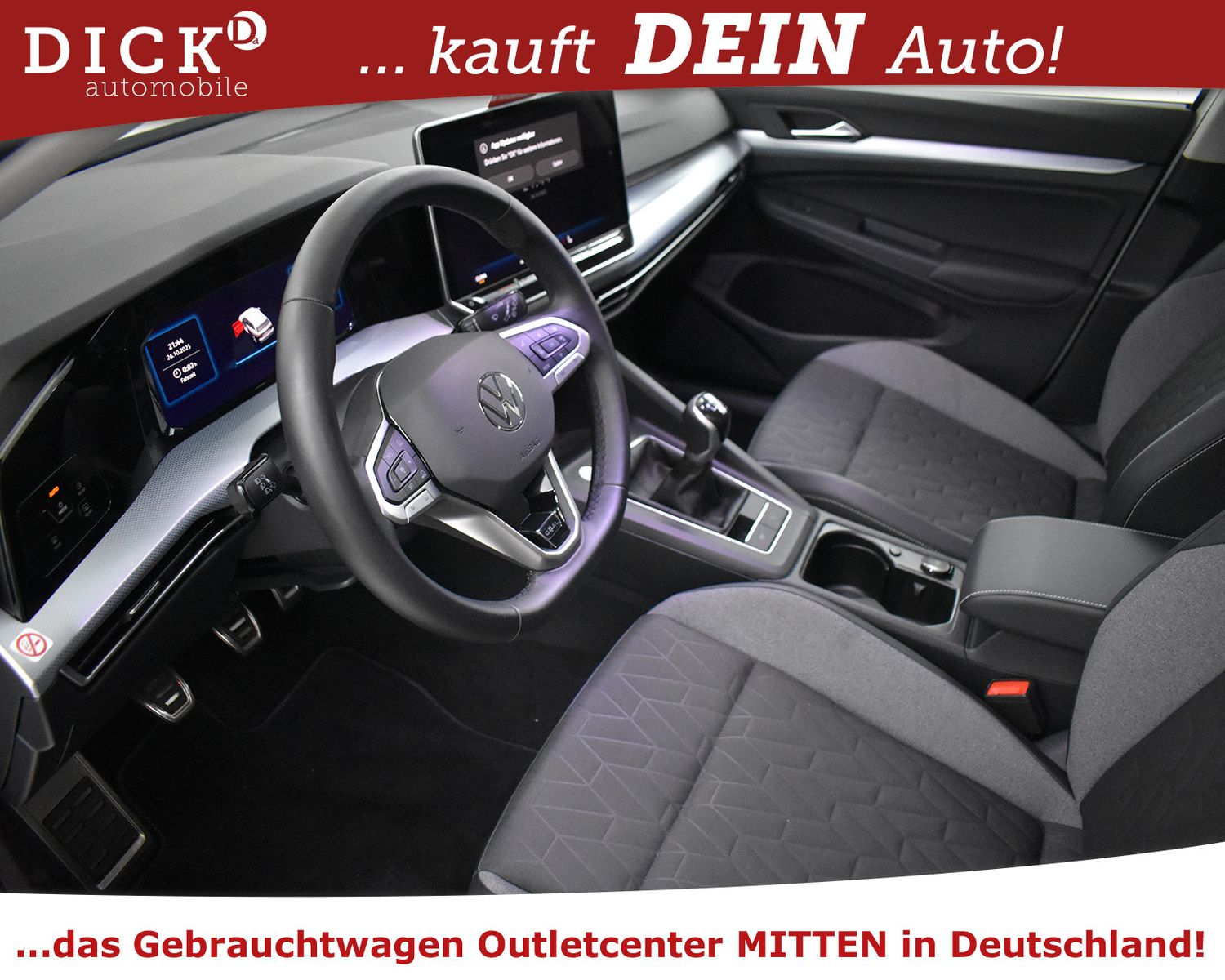 VW Golf VIII Var 1.5TSI Goal NAVI+KAM+LED+VIRTU+SHZ - Image 10