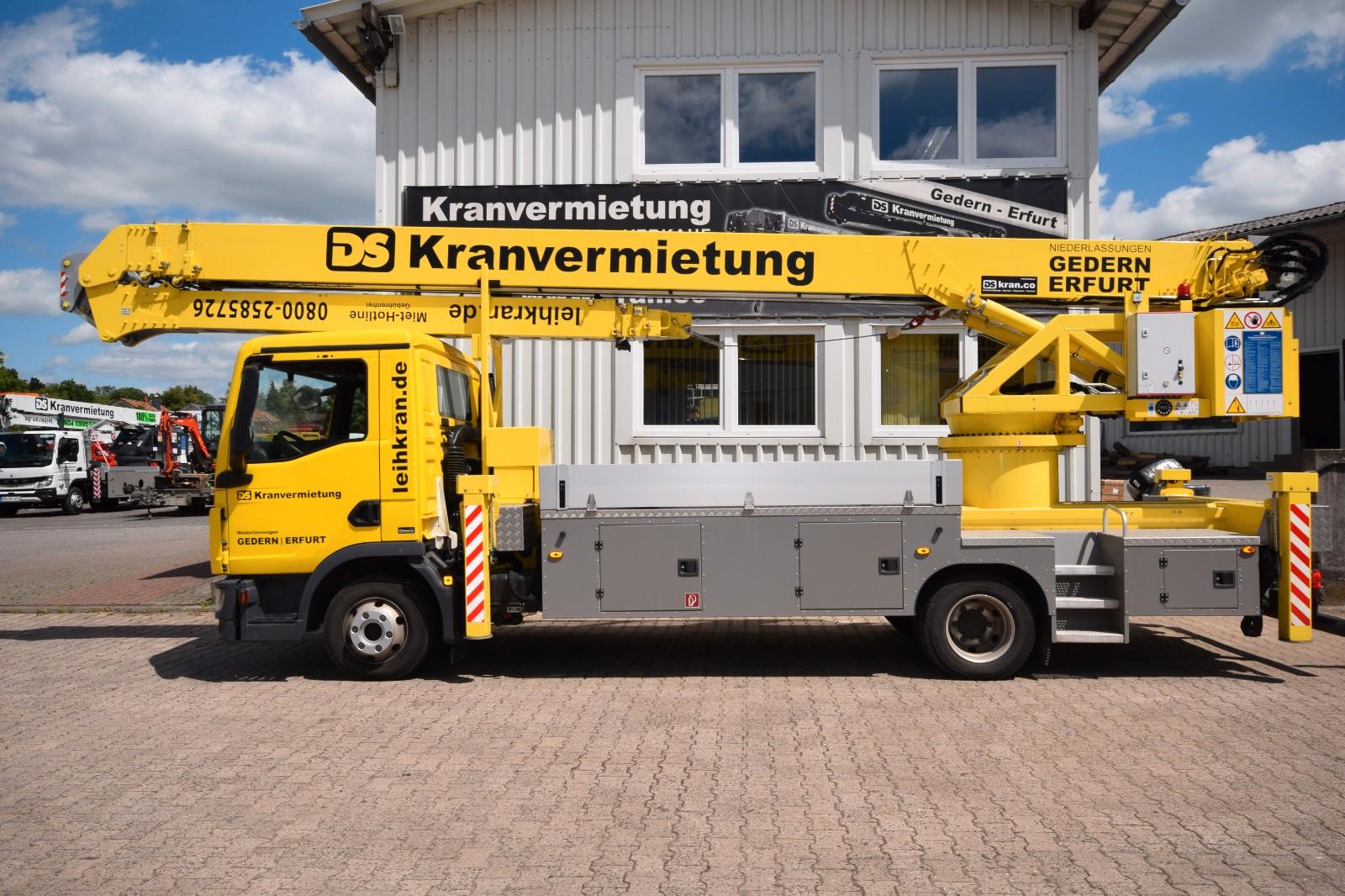 MAN Amak 80 Klaas 37Meter 2000kg Dachdecker Bühne