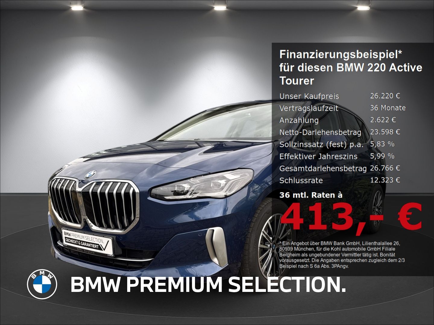 BMW 220 Active Tourer i Luxury Line Driving Assistan foto 1