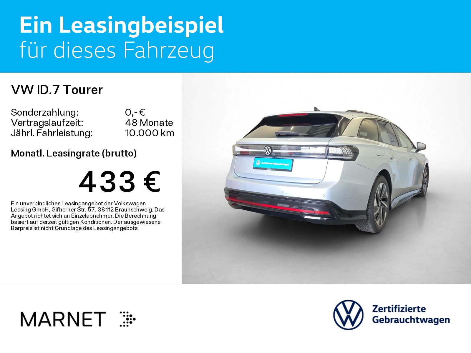 Volkswagen ID.7 Tourer Pro *Navi*Wärmep.*IQ-Light*IQ-Drive* imagem 3