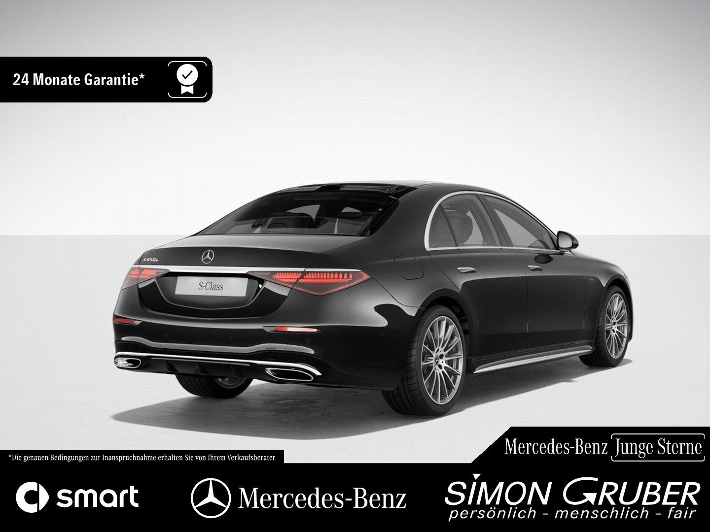 Fahrzeugabbildung Mercedes-Benz S 450 e AMG Chauffeure 4*Massage Guard 360 Burm