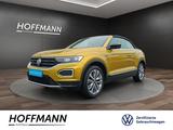 Volkswagen T-Roc Cabriolet 1.5 TSI Active DSG LED+AHK+Navi - mit Benzin-Antrieb: Gelb, Cabrio