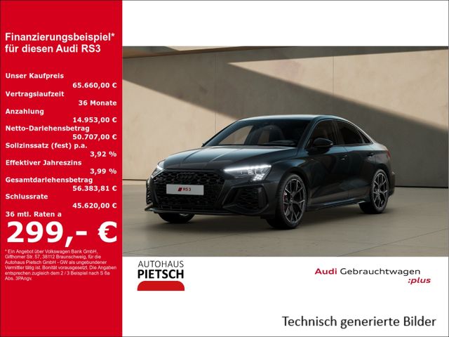 Audi RS3 Limo 2.5 TFSI Matrix B&O 360° Head-Up Leder