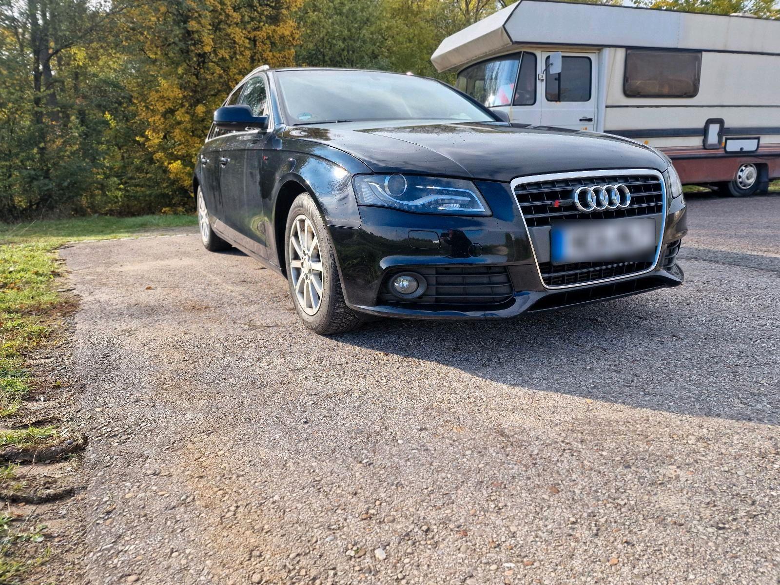 Audi A4 2011 — rear view
