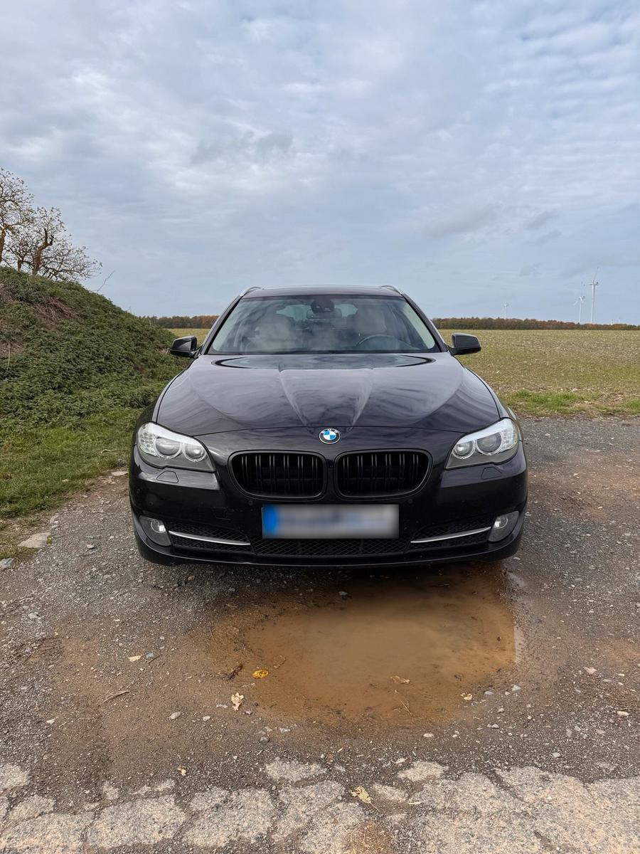 BMW 520 2011 — вигляд ззаду