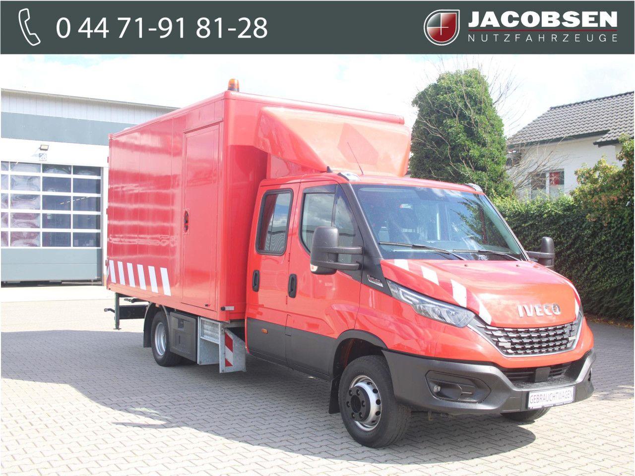 Iveco Daily 70C21A8 DoKa Koffer / Kran MaxiLift 110.2