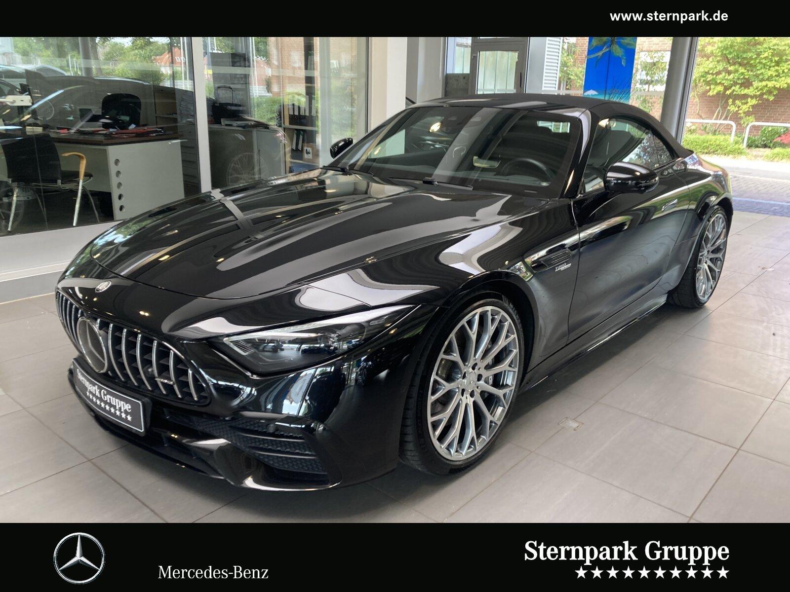 Mercedes-Benz SL 43 AMG PremPlus,HAL,HUD,Sitzklima,Night,Distr