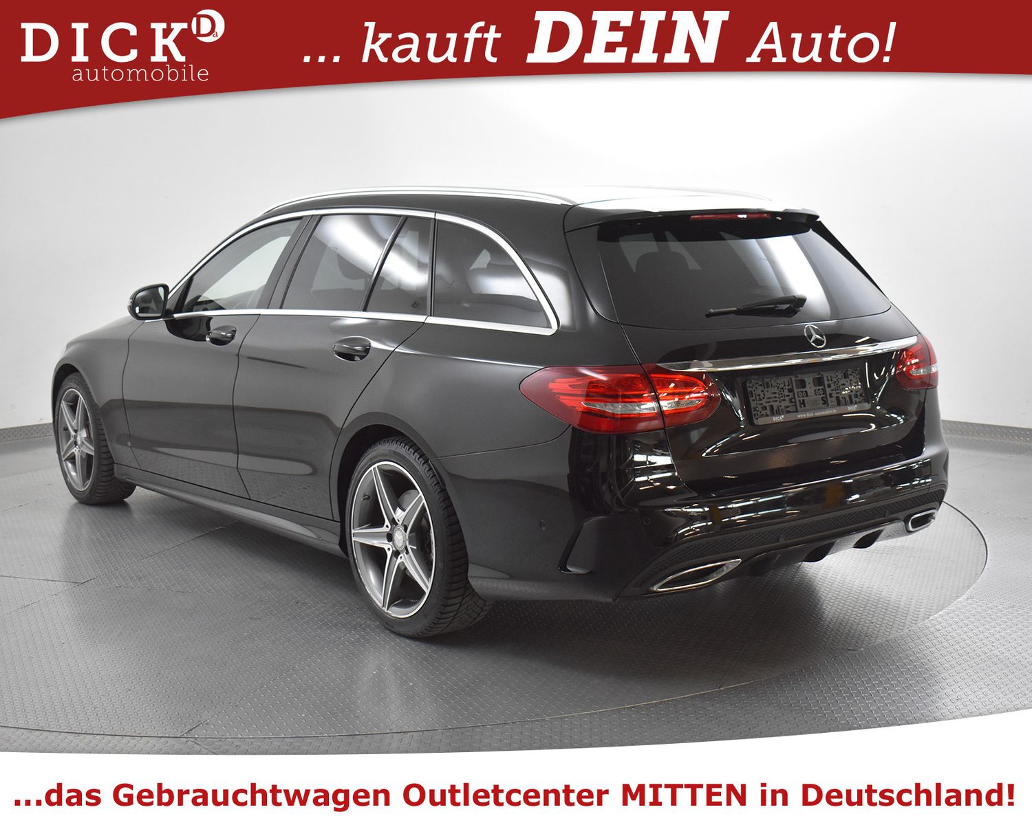 MERCEDES-BENZ C 200d AMG Line MEMO+NAVI+SHZ+LED+TEMP+BURM+PARK - Image 5