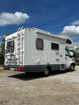 Cristall A561 mit Solar, Klima, Festbett, Airbag - Heckgarage Wohnmobil oder -wagen Mit