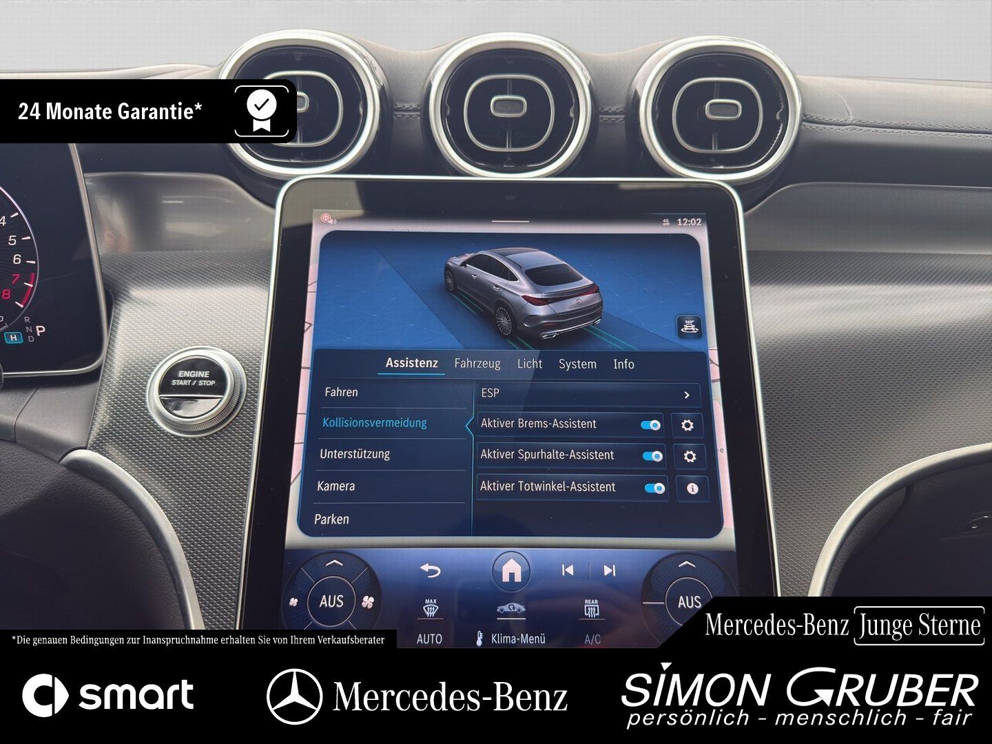 Fahrzeugabbildung Mercedes-Benz GLC 400 e 4M Coupé AMG Pano DigiLight HUD AHK