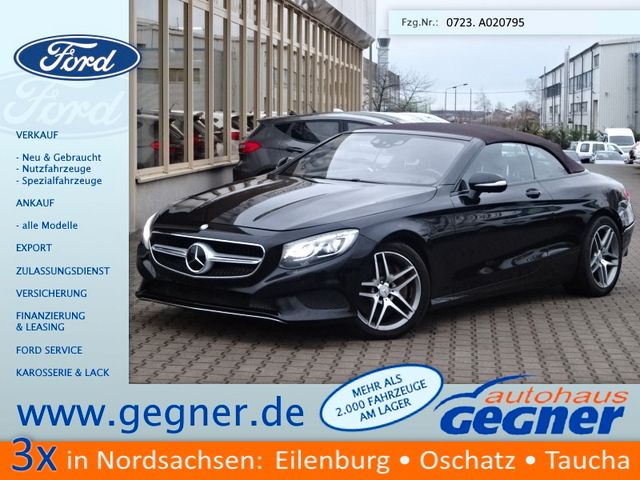 Mercedes-Benz S 500 Cabrio 9G-TRONIC Burmester Designo AMG