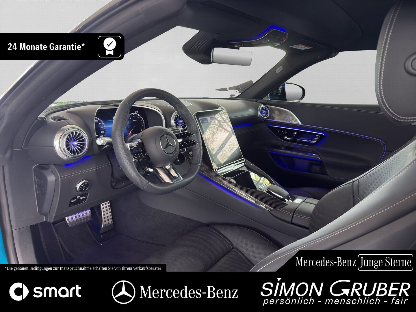 Fahrzeugabbildung Mercedes-Benz SL 43 AMG Carbon Sitzklima Massage Burm HUD HAL
