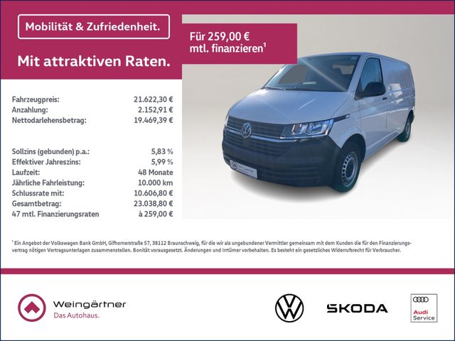 T6.1 2.0 TDI Kasten EcoProfi L1H1, Komfort Paket