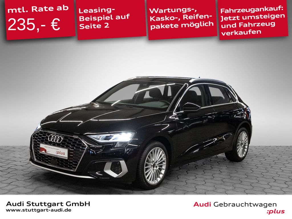 Audi A3 Sportback advanced 30 TDI CarPlay Keyless