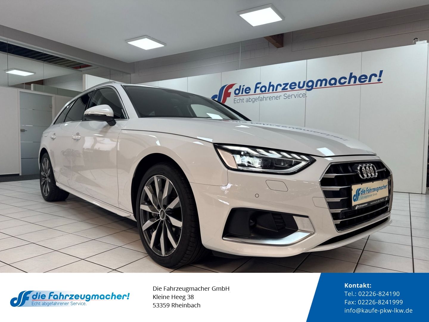 Fahrzeugabbildung Audi A4 Avant 40 TFSI advanced HUD Navi Soundsystem L