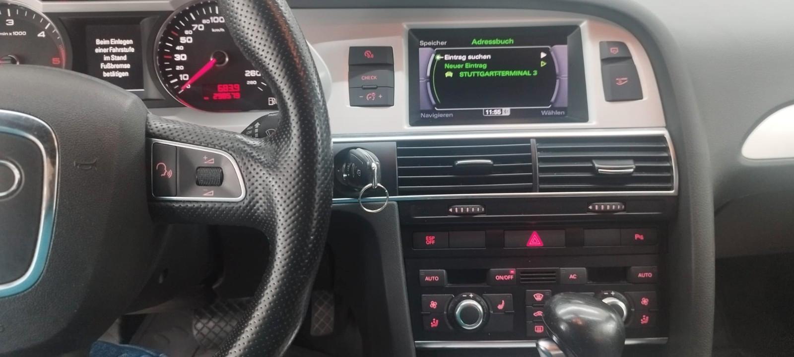 Audi A6 2011 — interior
