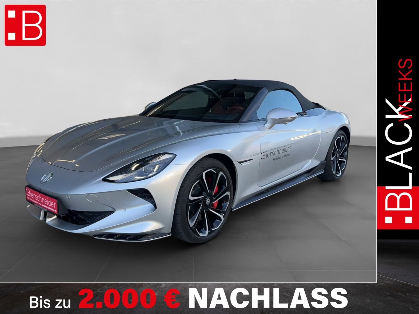 MG Cyberster Xpower BOSE 360 NAVI 20 ACC Totw.