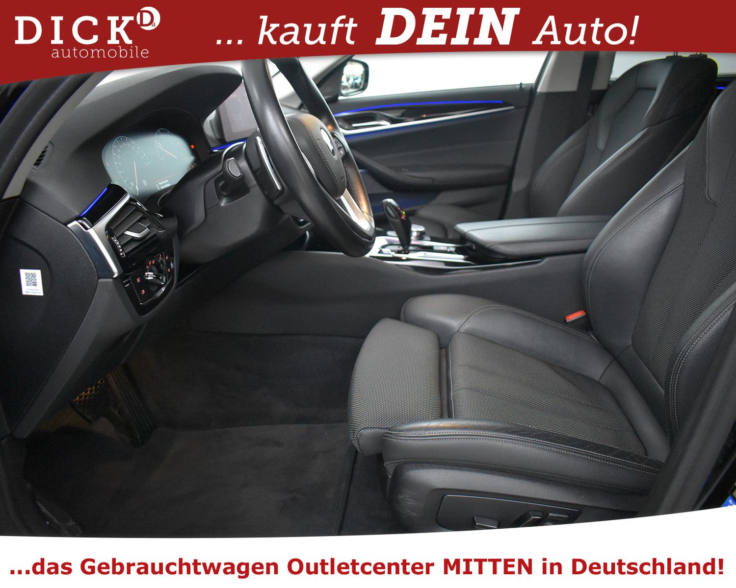 BMW 520d Aut Sport Line SHADO+VIRTU+PROF+H&K+KAM+M18 - Image 11