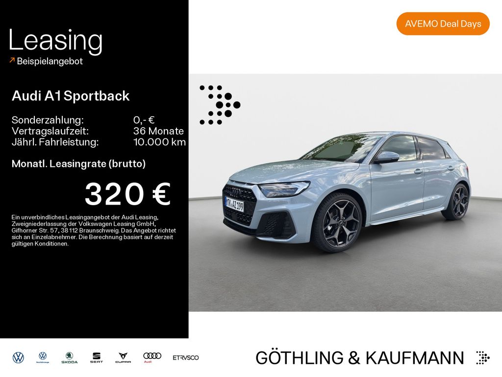 Audi A1 Sportback S line 35 TFSI 110(150) kW(PS) S tr