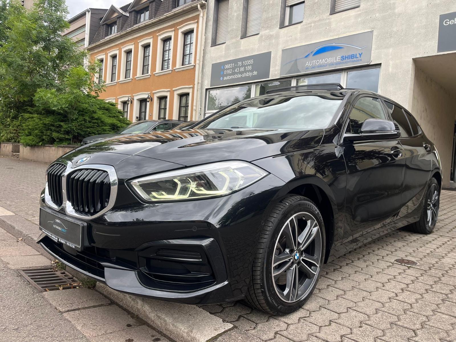 BMW 120d Sport Line Aut. Leder, Panorama