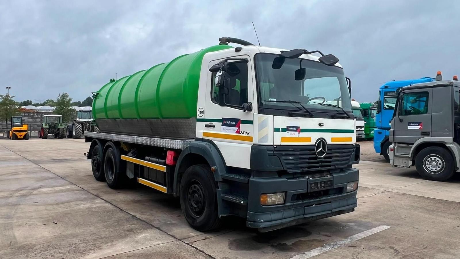 Mercedes-Benz Atego 2533 (18000 LVIDANGEUR / VACUUM / MANUAL G