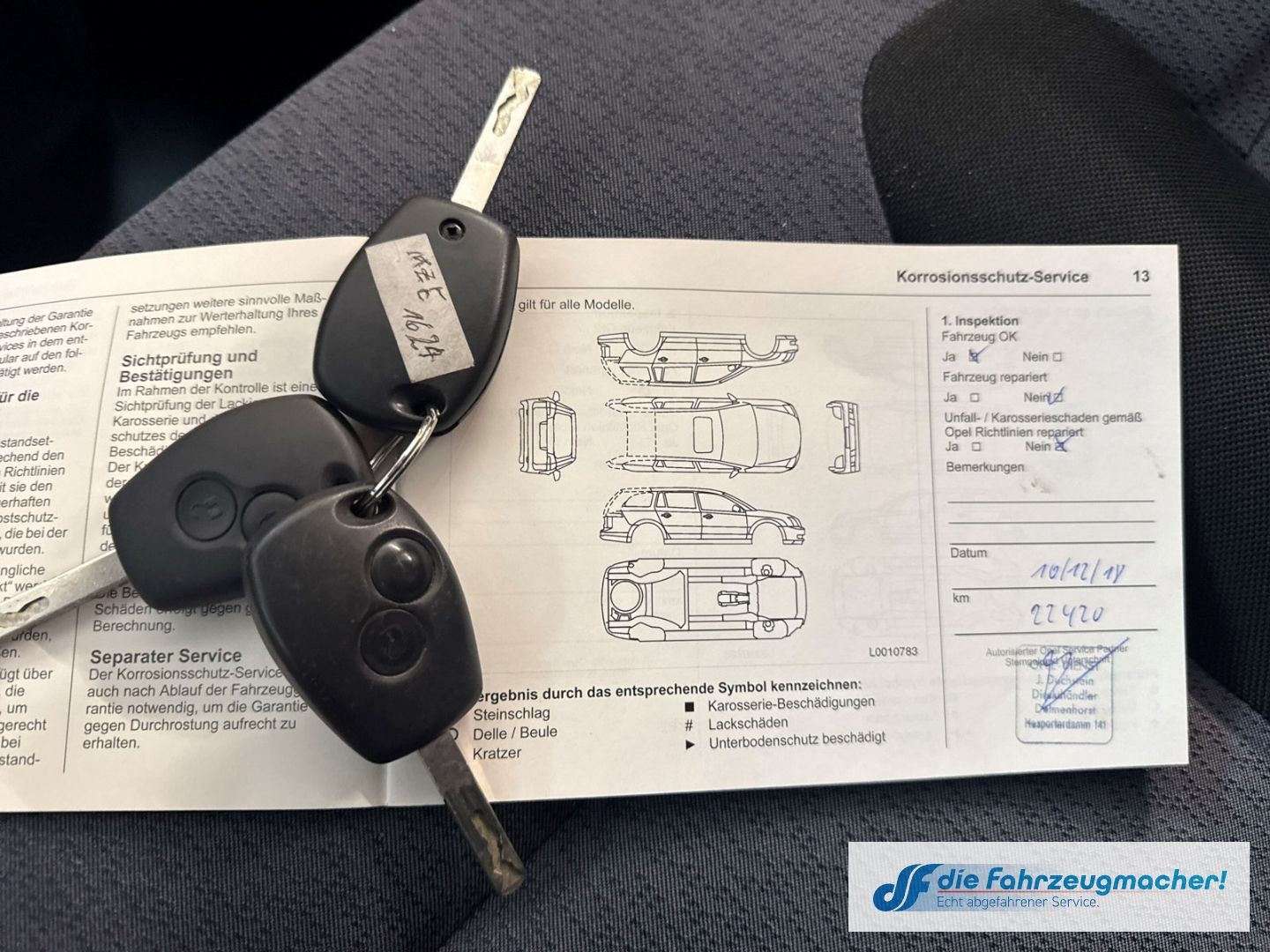 Fahrzeugabbildung Opel Vivaro B Kasten L1H1 2,7t 1.6 CDTI *1624