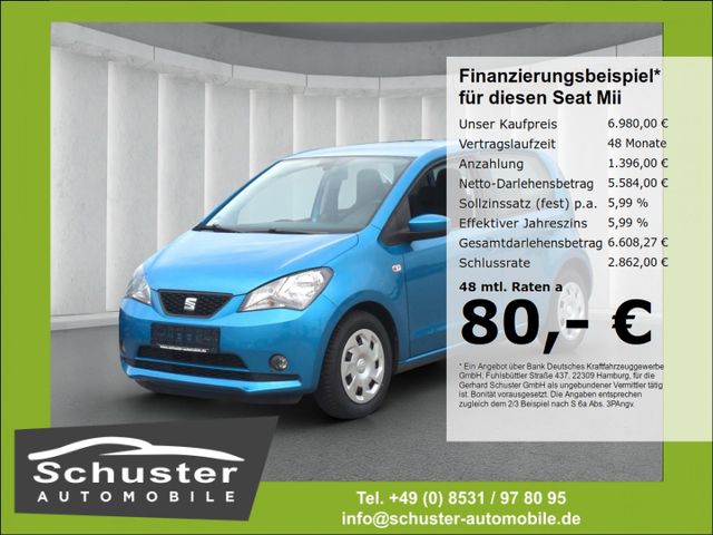 Seat Mii Style 1.0*Temp SHZ PDC Blueto Licht/Regensen