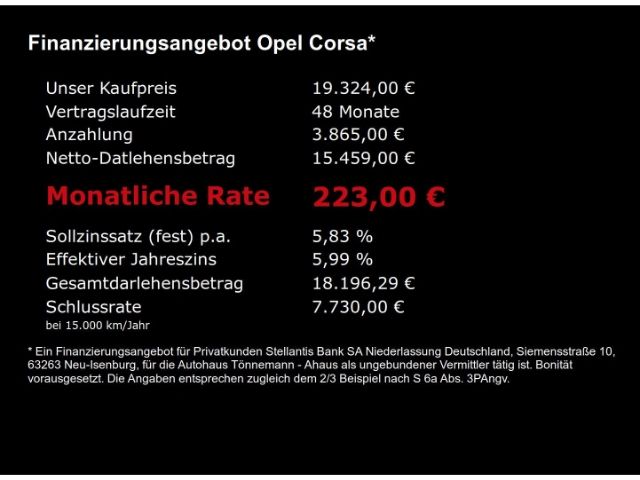Corsa F FACELIFT+RÜCKFAHRKAMERA+SITZ-/LENKRADHEI