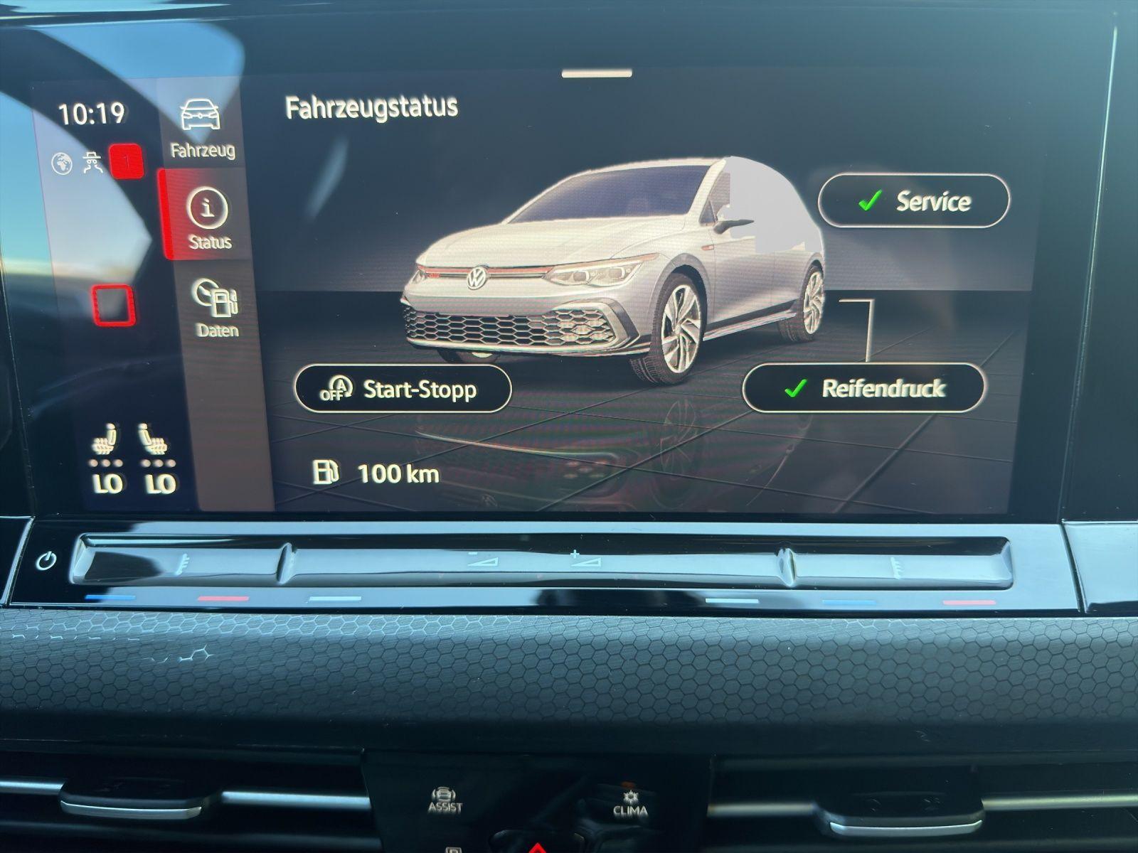Volkswagen Golf GTI BLACK IQ.LIGHT KAMERA NAVI ASSIST, миниатюра 14