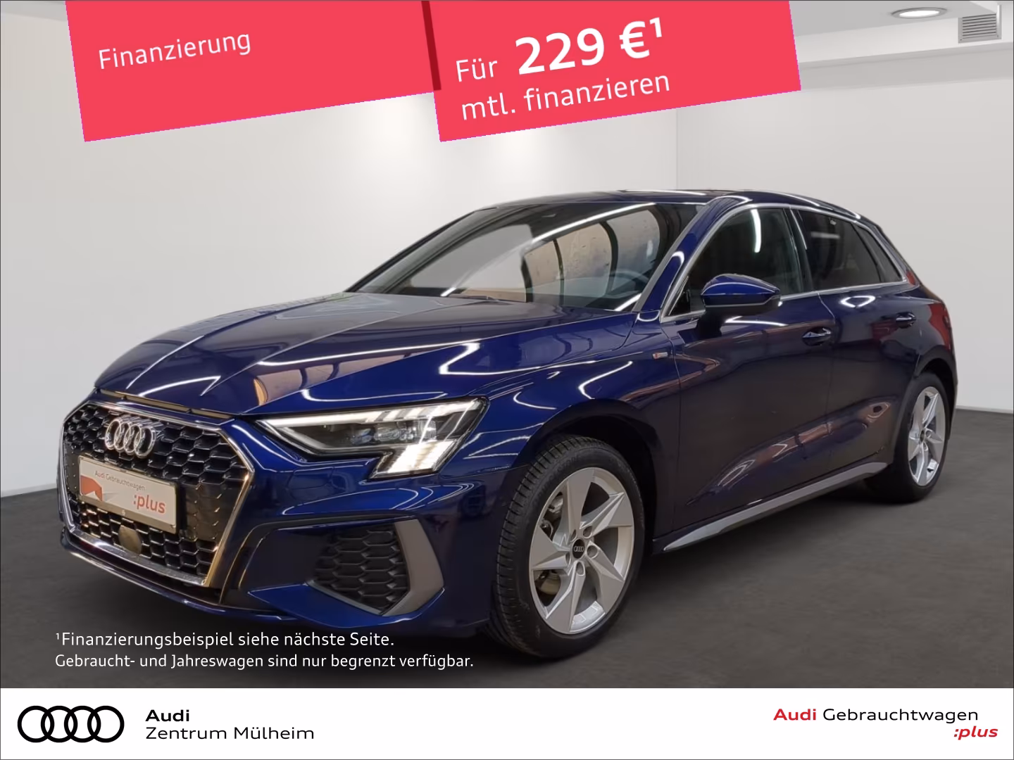 Audi A3 Sportback 35 TFSI S line Navi virtual Matrix 